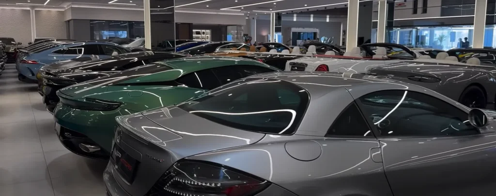 Used car dealership in Dubai where browsing for a 1-of-9 $10m Lamborghini feels like everyday shopping