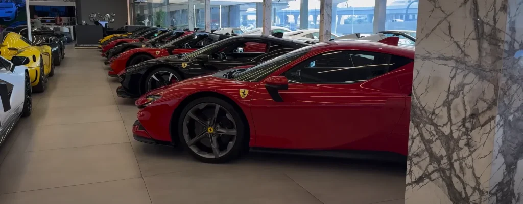 Used car dealership in Dubai where browsing for a 1-of-9 $10m Lamborghini feels like everyday shopping