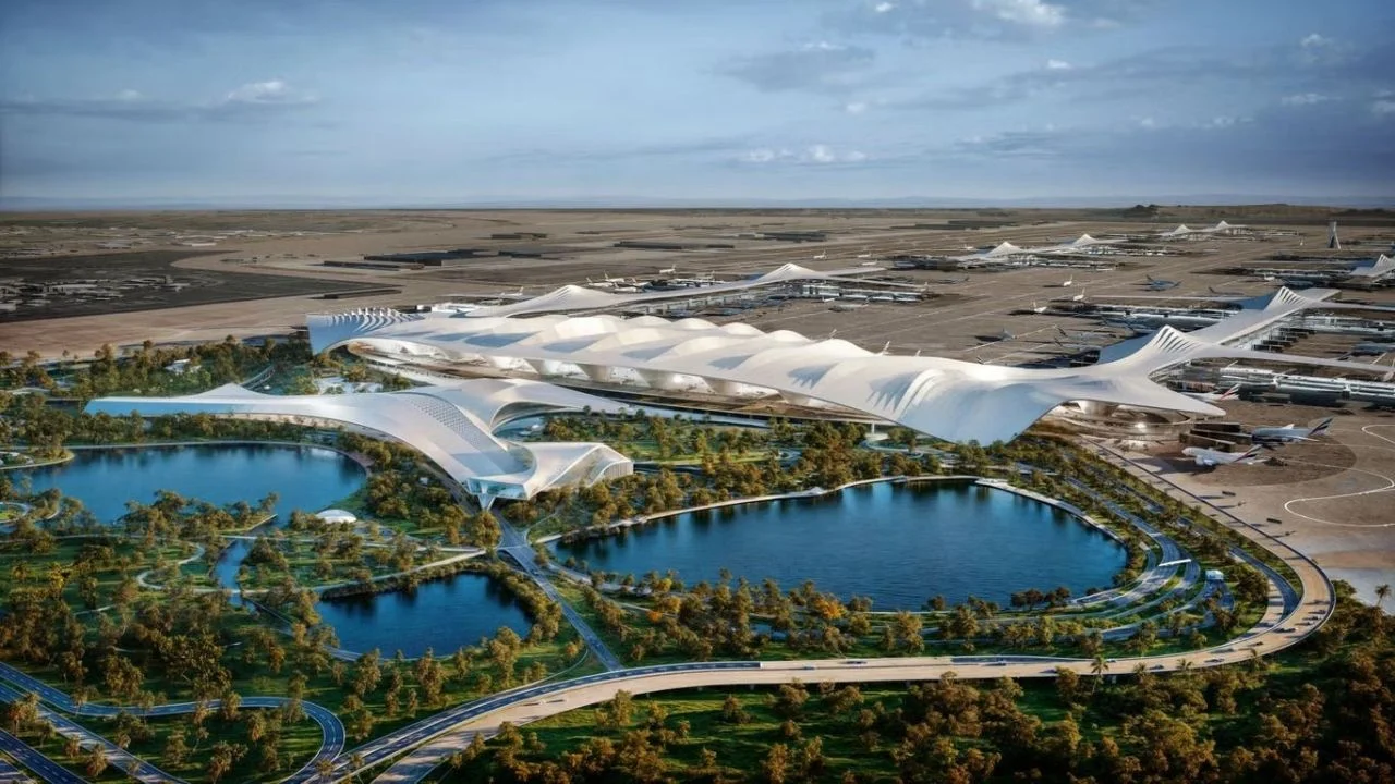 Dubai is building a $35,000,000,000 airport that will be the largest in the world and boast 400 gates