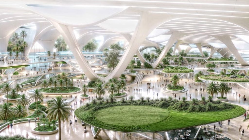 Dubai is building a $35,000,000,000 airport that will be the largest in the world and boast 400 gates