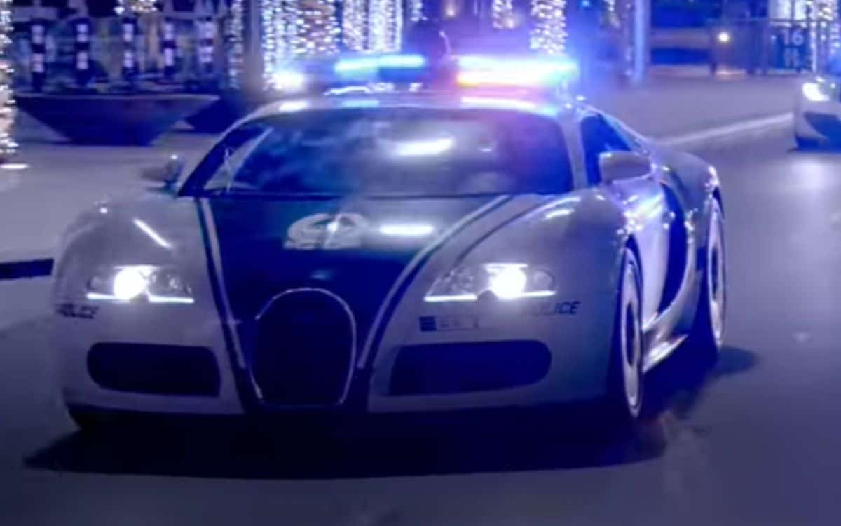 Dubai Police's Bugatti Veyron