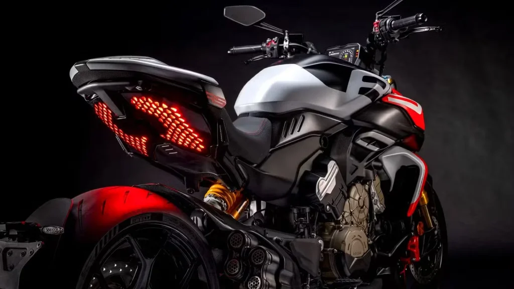 Ducati has just unveiled a new 'muscle' superbike, the Diavel V4 RS, which is faster than most cars
