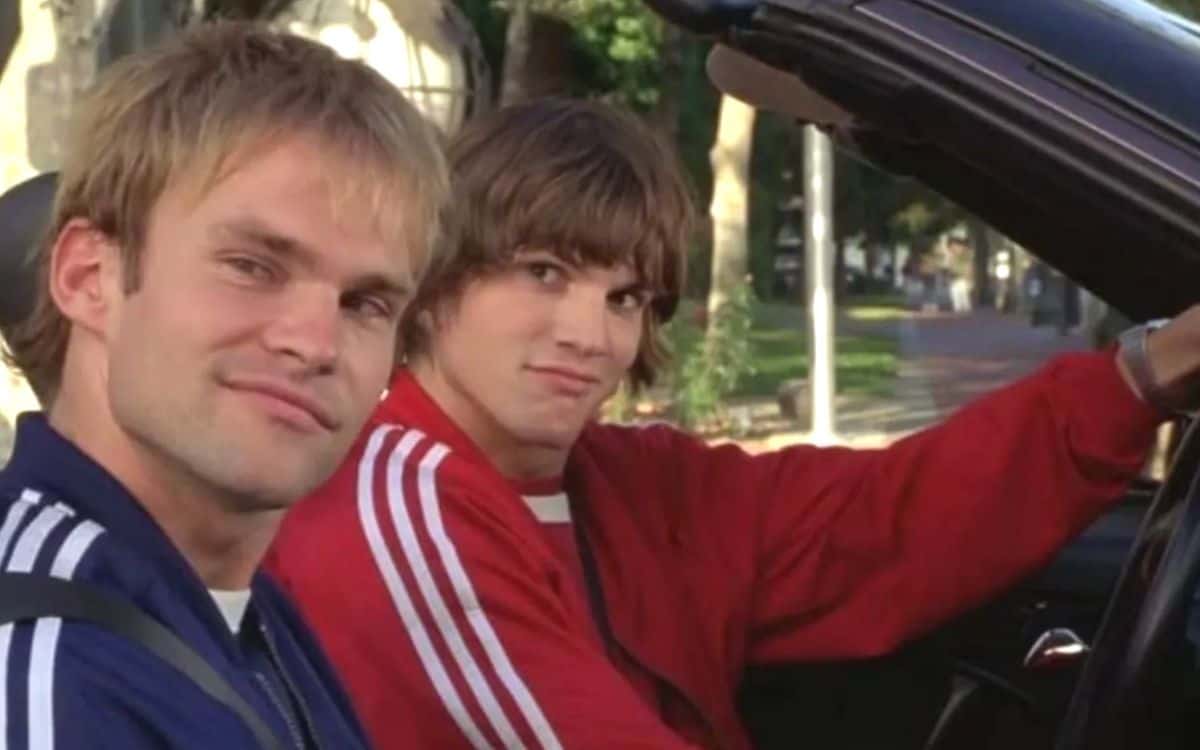 Dude, Where's My Car? scene with Ashton Kutcher and Seann William Scott.