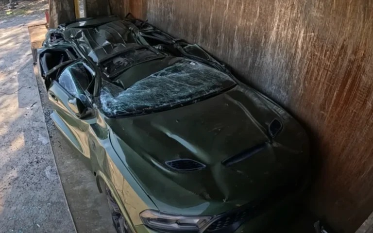 Kentucky police crush a Dodge Durango Hellcat in order to send a blunt message