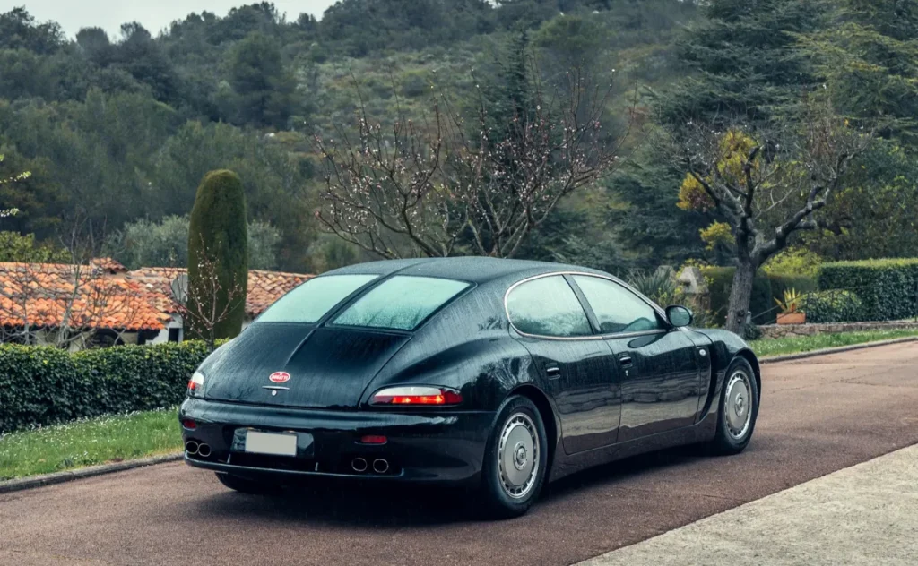 A one-of-three Bugatti EB112 four-door sedan is heading to auction with a $2 million estimate, revealing a rare pre-VW Bugatti V12 luxury project