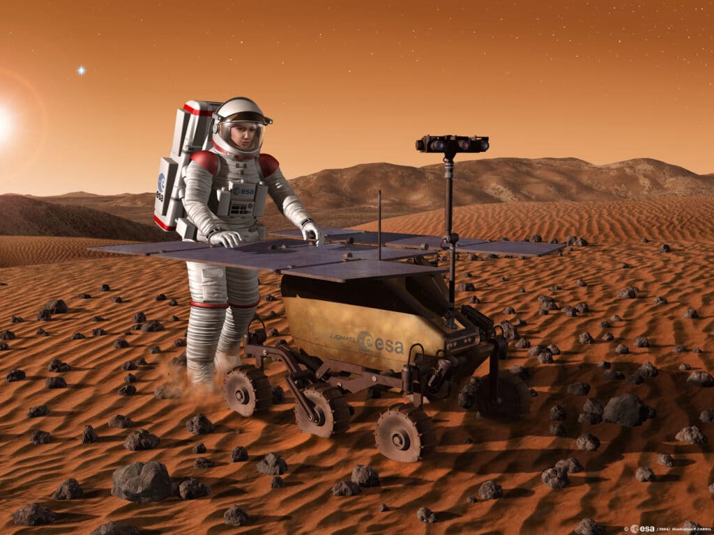 Future human exploration of Mars appears to be the goal for space agencies such as NASA and the ESA.