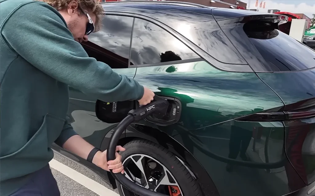This American man was blown away after discovering what Norwegian EV charging infrastructure is like after being driven around the country in a Zeekr 7X