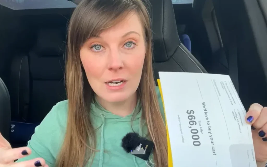 CarMax has responded after a YouTuber was left amazed by the offer she received for her Tesla Cybertruck