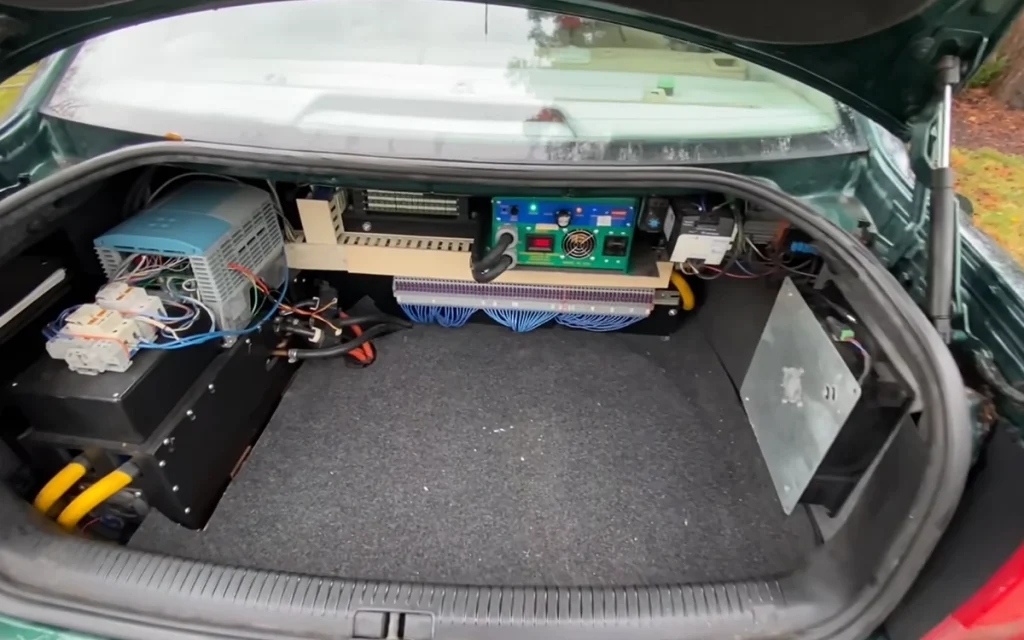 A 2001 Volkswagen Passat EV conversion might sound like a modern YouTube trend, but this one was already a decade old in December 2019.