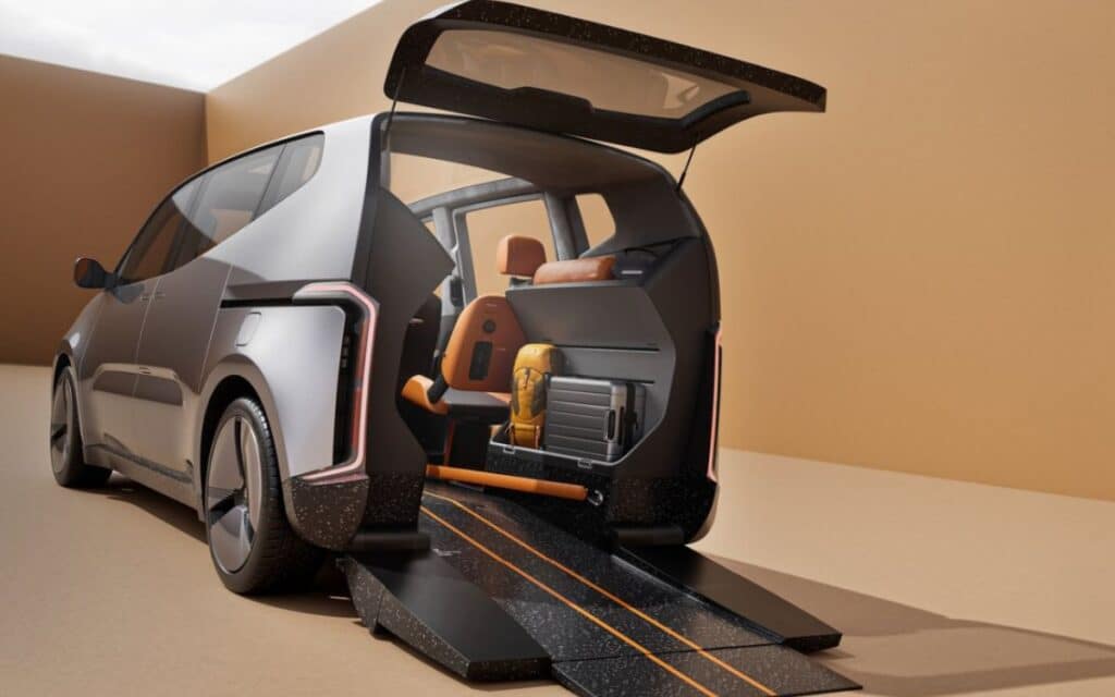 The eVita concept is made for wheelchair users