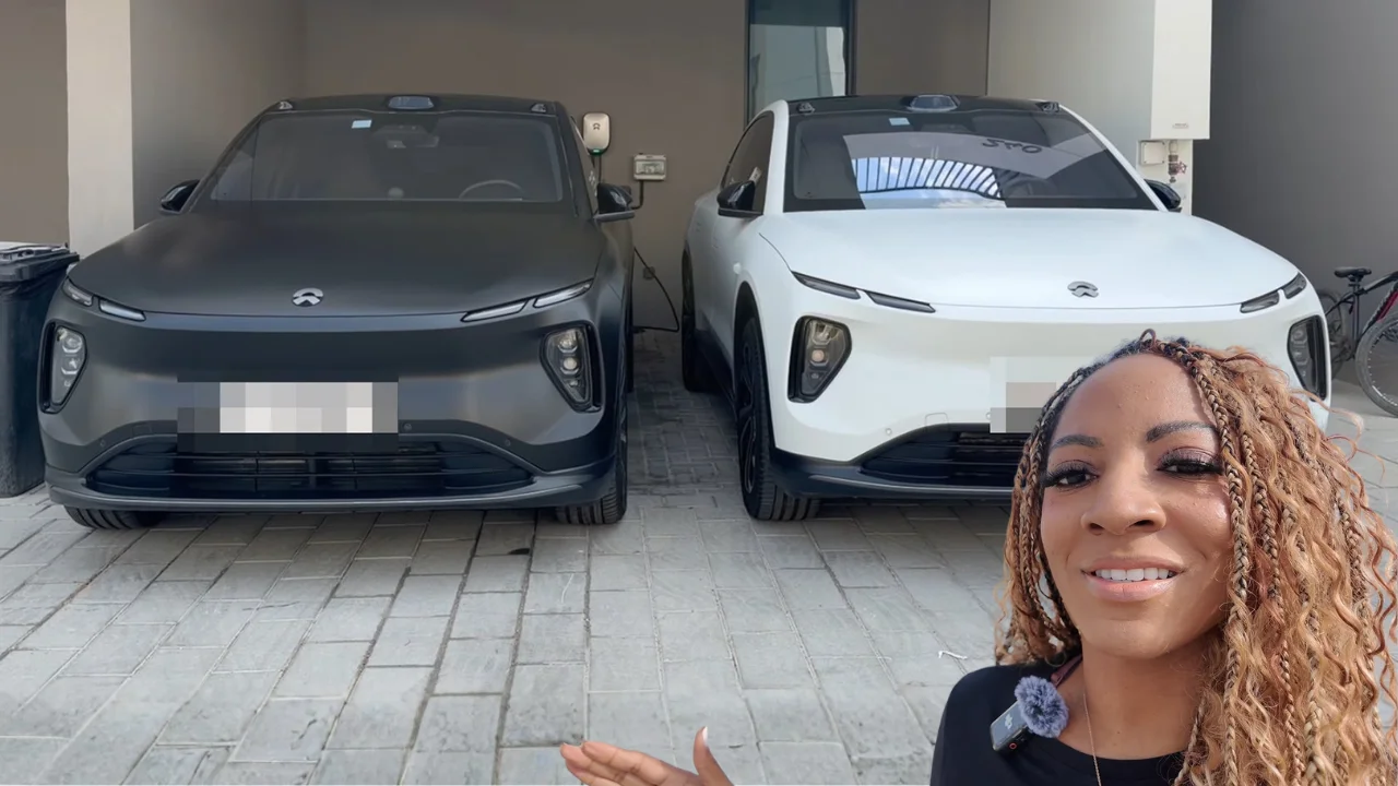 US woman who lives in Dubai desert with two EVs shares the stunning amount she pays for electricity compared to how much it'd cost in America