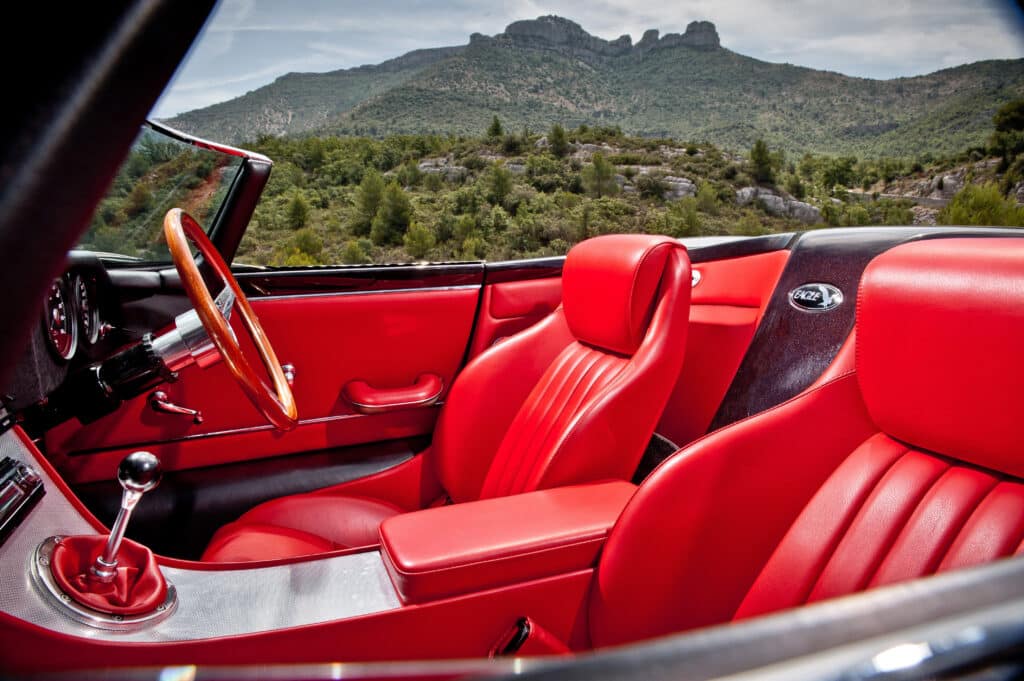 Eagle Speedster owned by Arnold Schwarzenegger, center console 