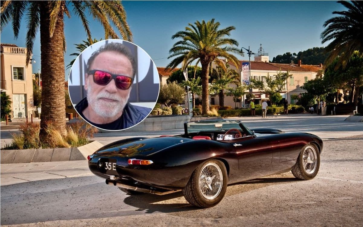 Eagle Speedster owned by Arnold Schwarzenegger, center console