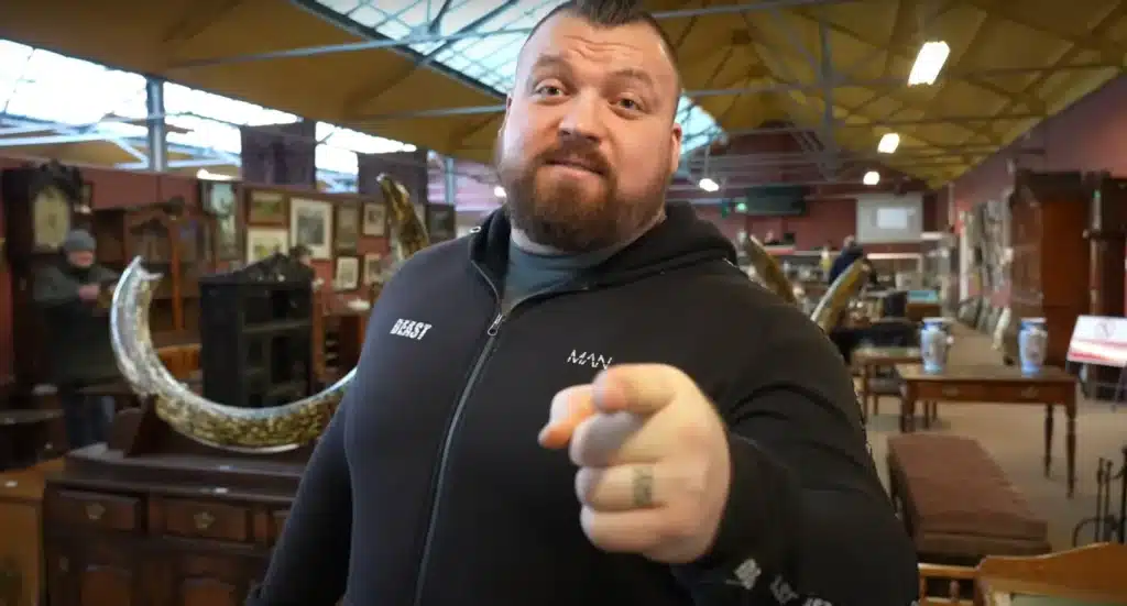 Eddie Hall buys mystery container for $16,815 and the car he finds inside ends up saving the day