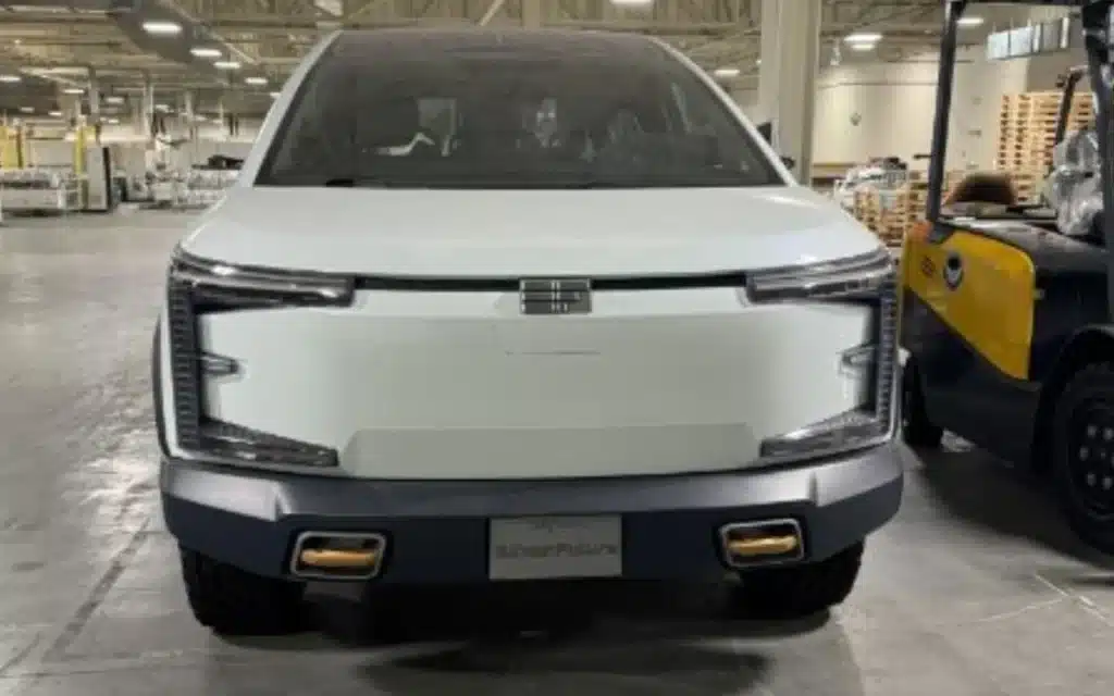 Once dubbed as a 'Once dubbed as a 'Cybertruck killer' this California EV van from Edison Future is now abandoned in a warehouse, and it could be yours if you solve a few riddles