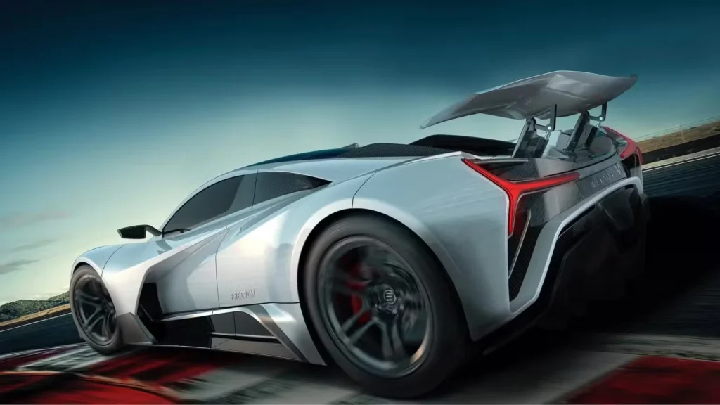 The Elation Freedom was revealed in 2020 - and it could well have been a direct rival to the Rimac Nevera