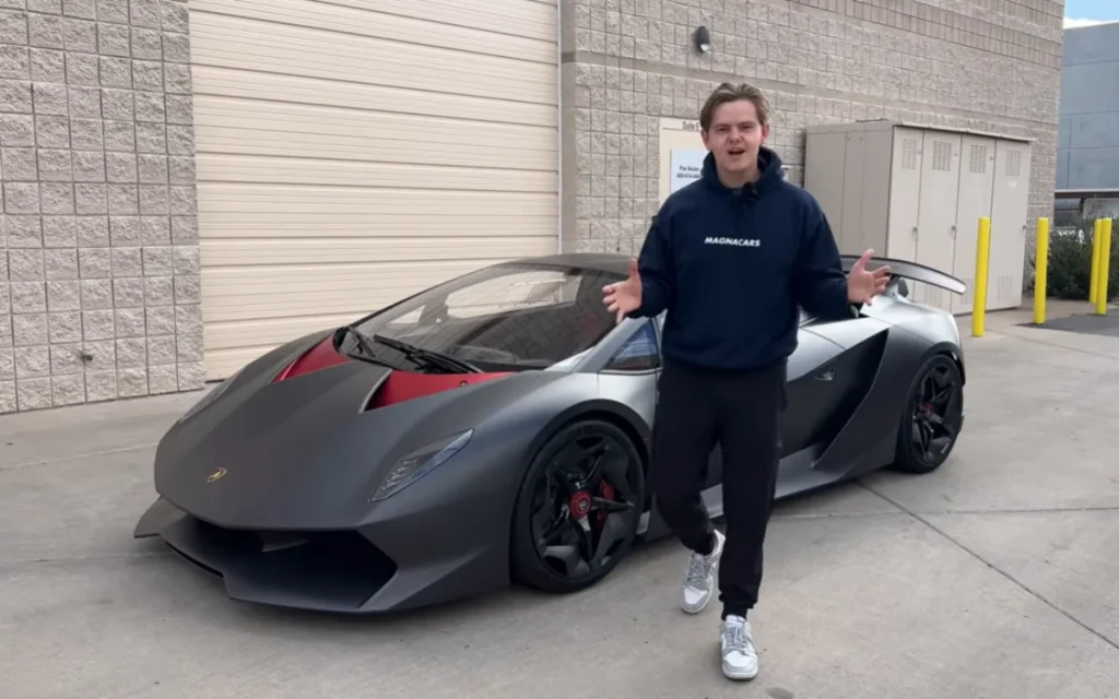 This YouTuber met the owner of the only street-legal Lamborghini Sesto Elemento in America - and he has an interesting reason for driving it