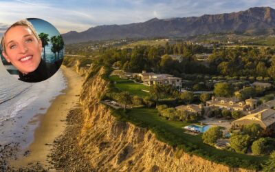 Check out Ellen DeGeneres’ outrageous $70m California home