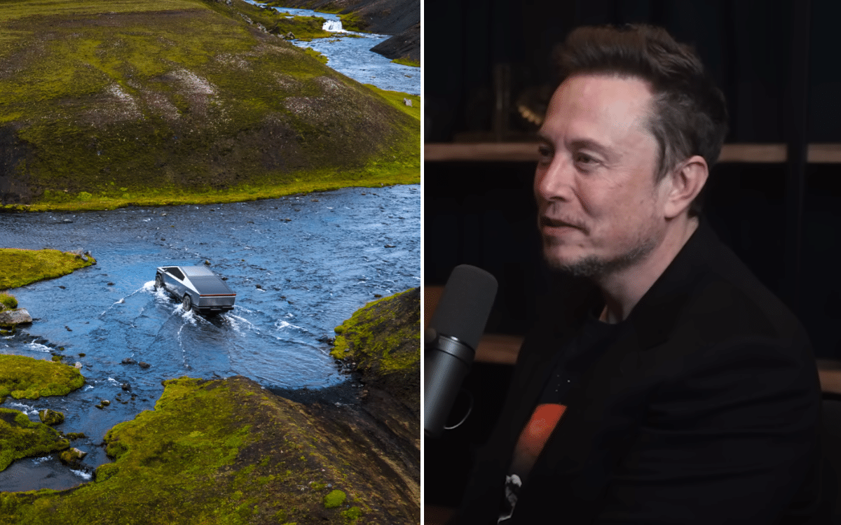 Elon Musk says you'll be able to use Cybertruck as a boat