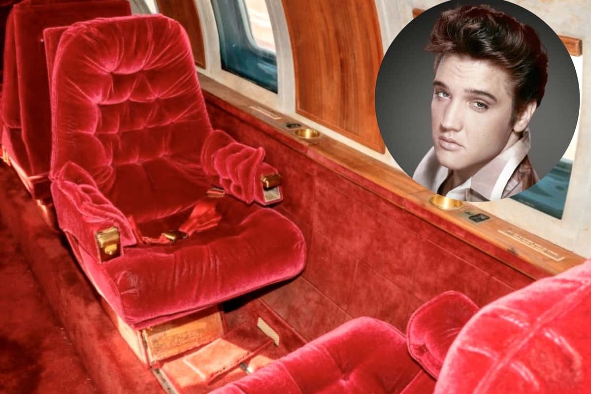 Elvis Presley private jet hero image