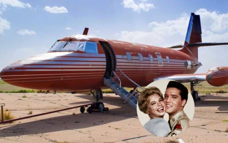 Elvis Presley's jet hero image
