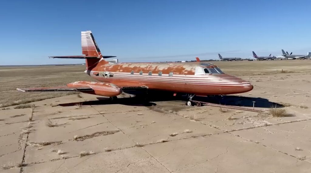 Elvis Presley Private jet