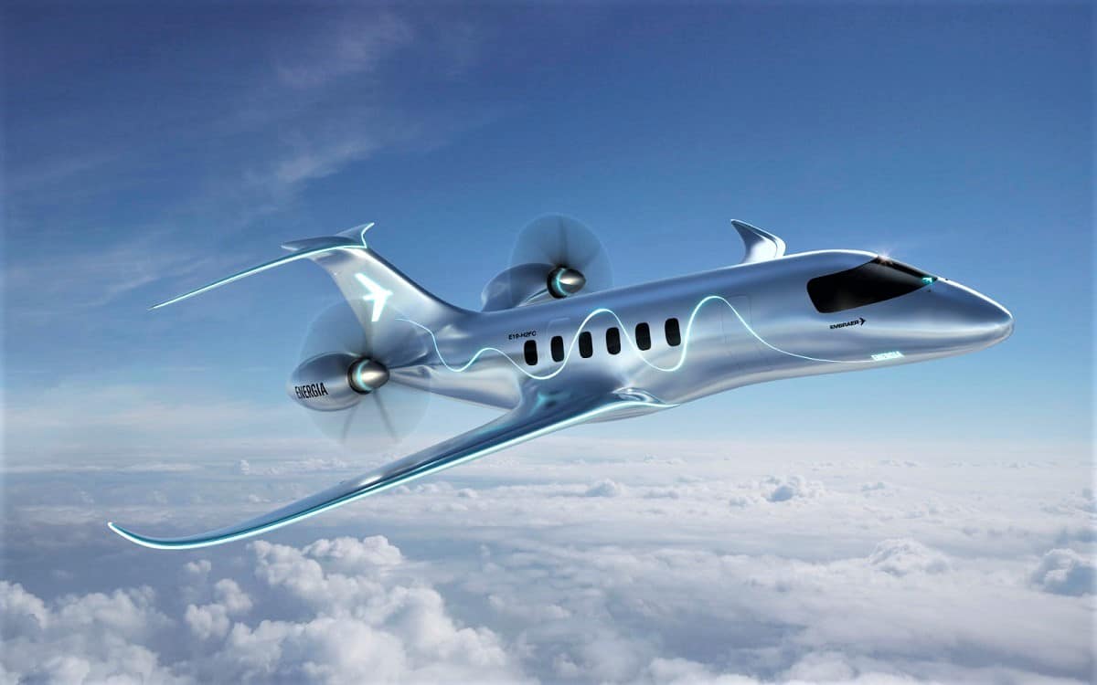 Embraer hydrogen jet, header image