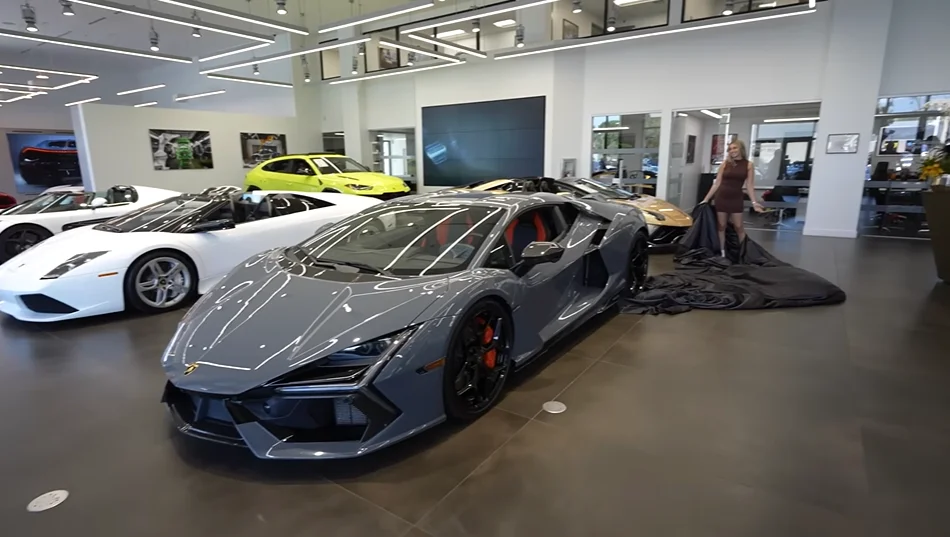Lamborghini asked to see California woman's modified Aventador and decided to give her the ultimate surprise