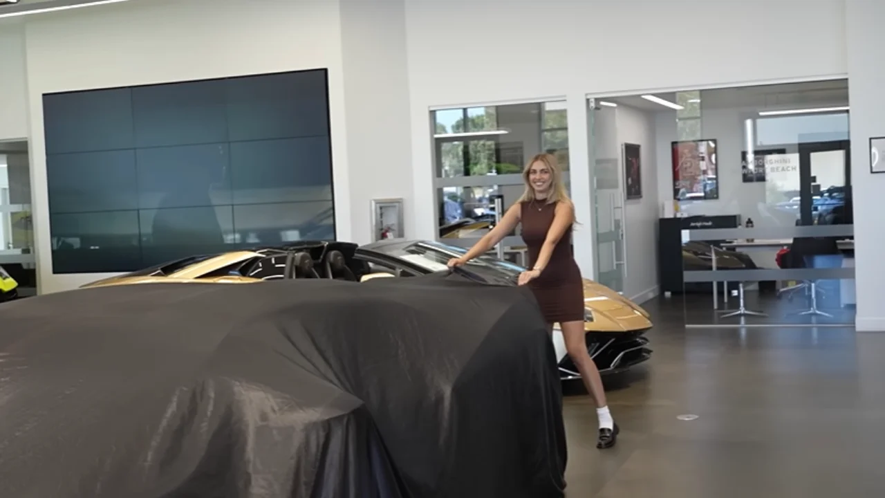 Lamborghini asked to see California woman's modified Aventador and decided to give her the ultimate surprise
