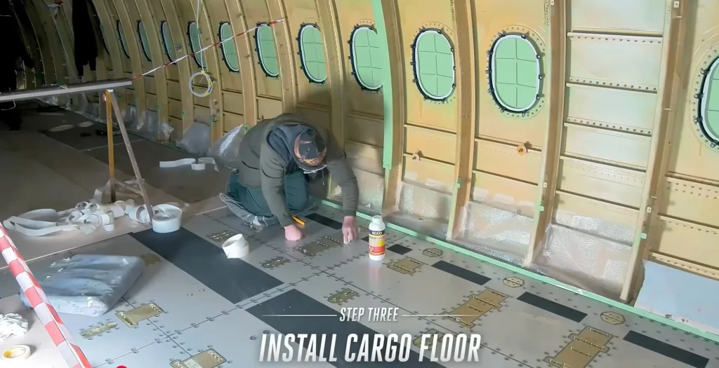 Emirates shared an interesting video showcasing the full conversion of a Boeing 777-300ER from passenger plane to cargo freighter