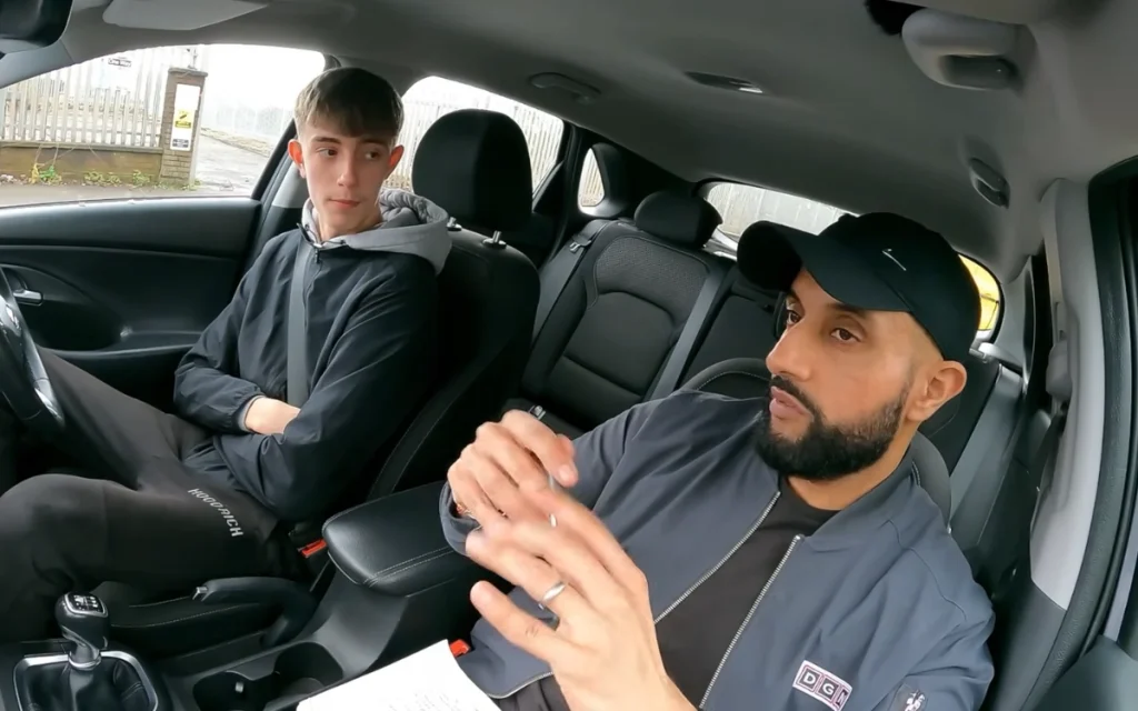 Turning up to a driving test after no formal lessons would rattle most learners, yet this run left the driving instructor genuinely surprised.