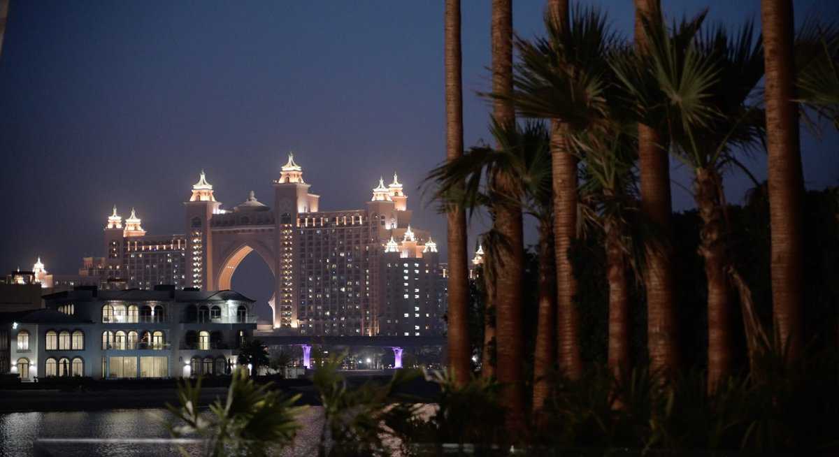 View of the Atlantis on the Palm in Dubai