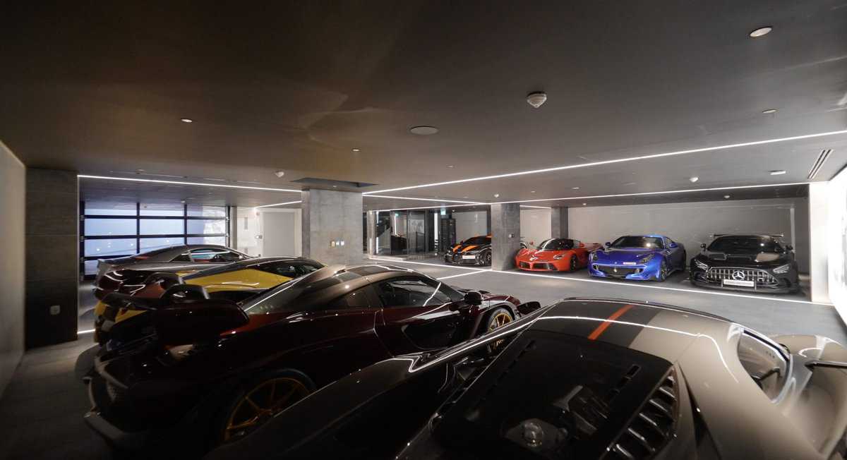 This garage has $24 million worth of supercars 