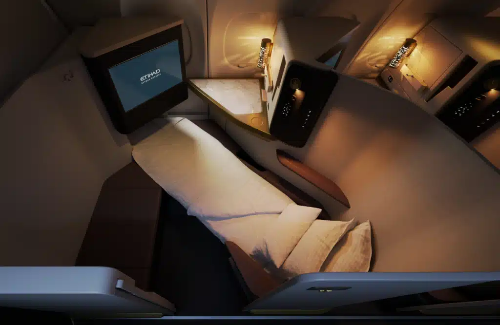 Etihad Airways first-class
