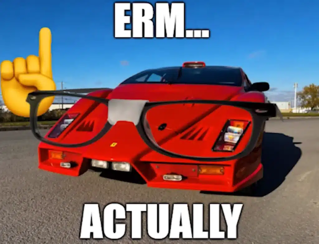 Fake Ferrari Enzo