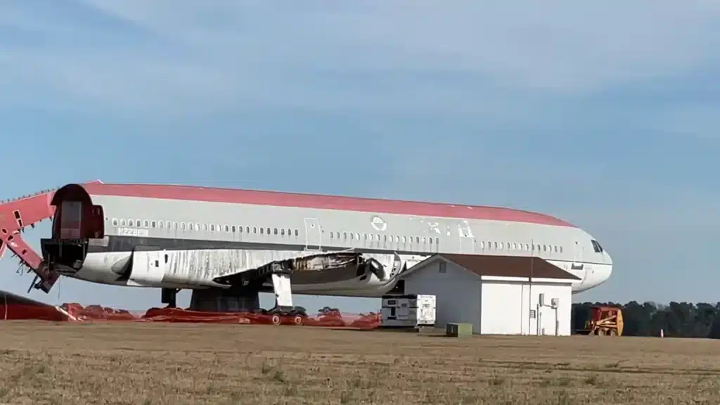 North Carolina teen discovers airplane boneyard filled with classic planes from Boeing, Airbus and McDonnell Douglas left to rot since the ’90s