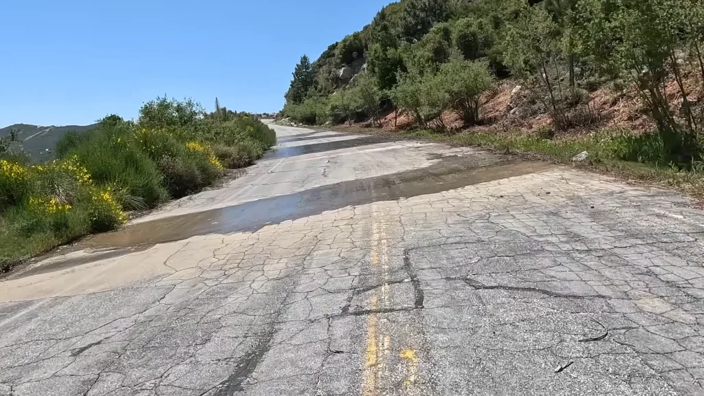 Forbidden Highway in California that has been shut for over 40 years