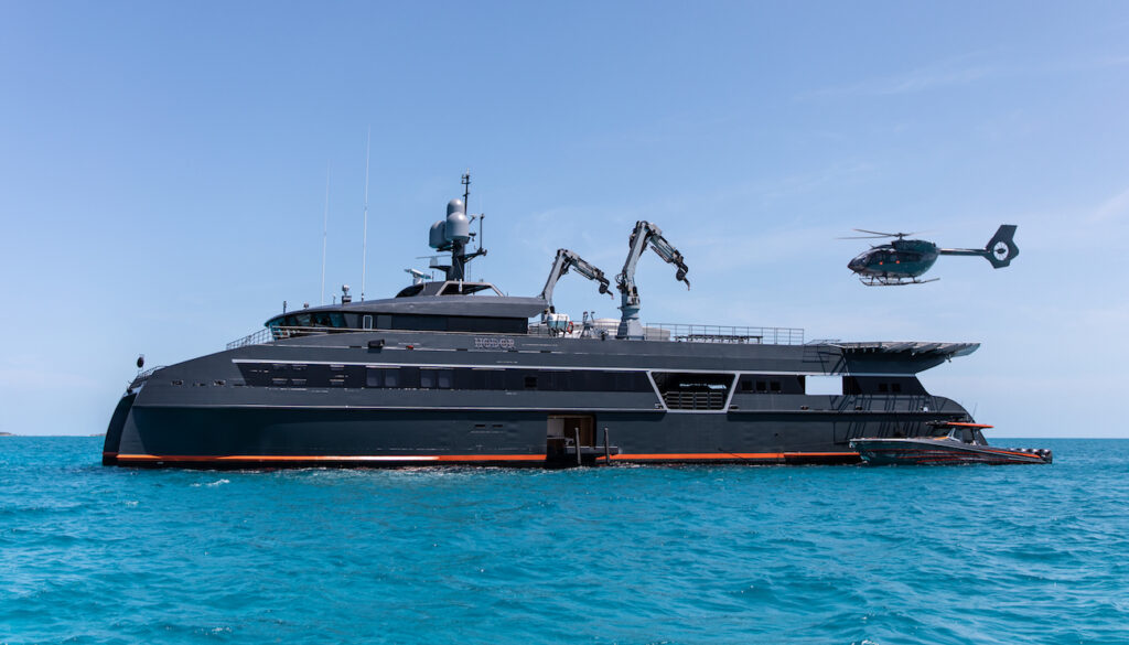 The world's largest floating toy box is designed to carry over $50M worth of cars or planes