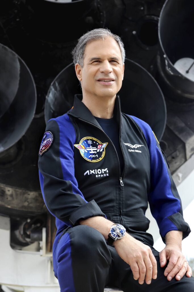 Astronomia watch: Eytan Stibbe wearing the Jacob and Co Bucherer