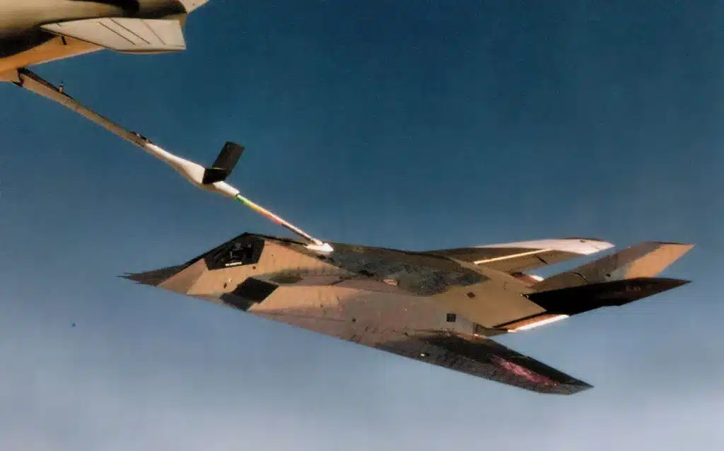 Covert aircraft F-117 Nighthawk