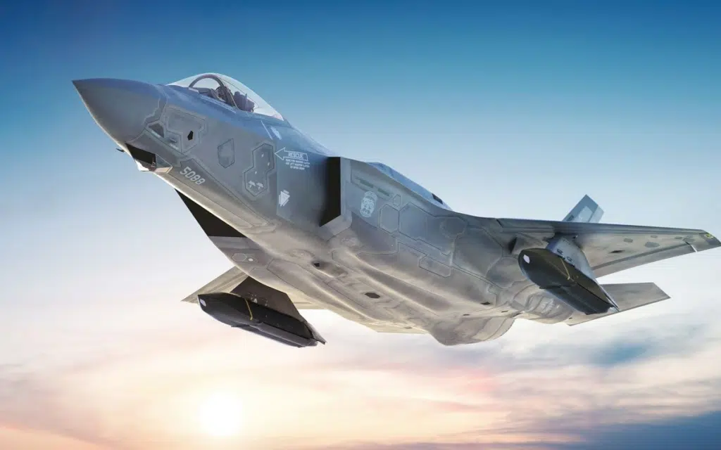F-35 jet pilot had a 50-minute conference call mid-flight before parachuting to safety