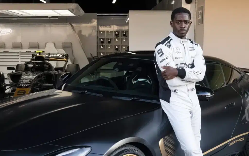 Damson Idris, the actor who partners with Brad Pitt as racing drivers in the F1 movie, says normal driving is just too 'boring' now
