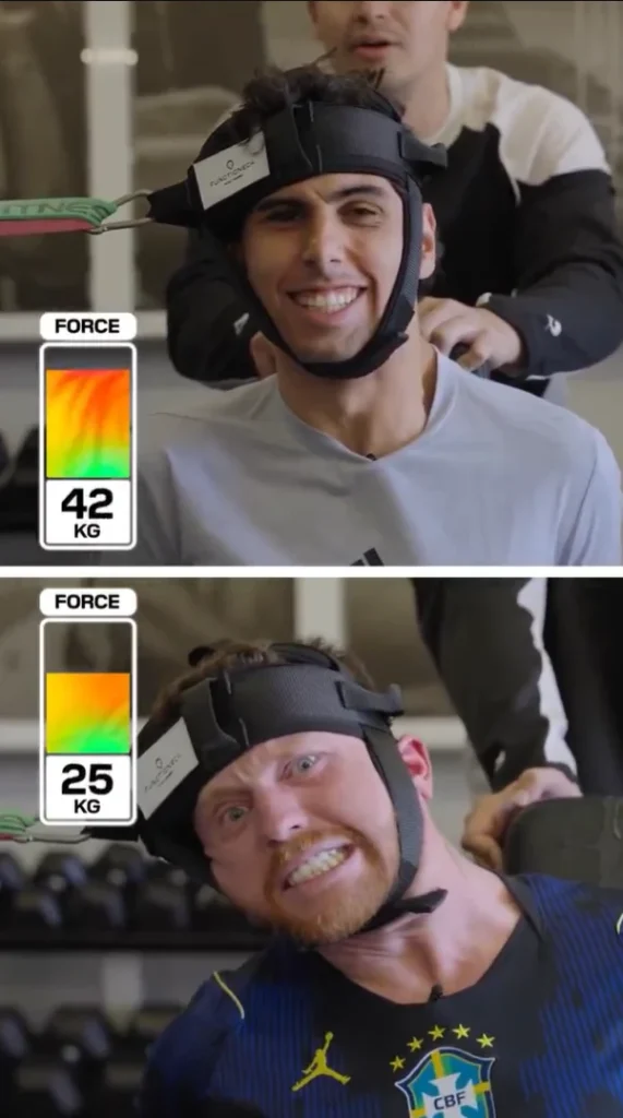 Simple test shows the staggering neck strength of F1 drivers compared to normal people and it's even wilder than you'd expect