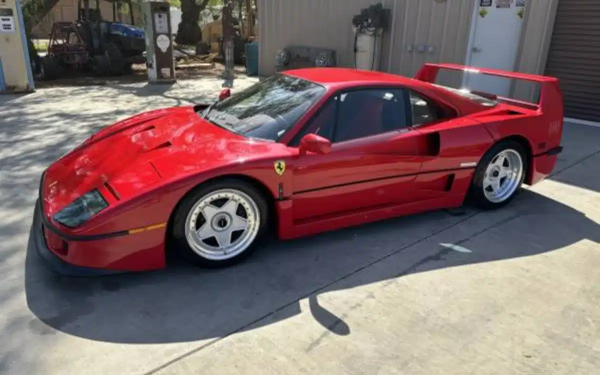 One of the greatest dream cars ever made – the Ferrari F40 – is being sold for $5 million on Craigslist