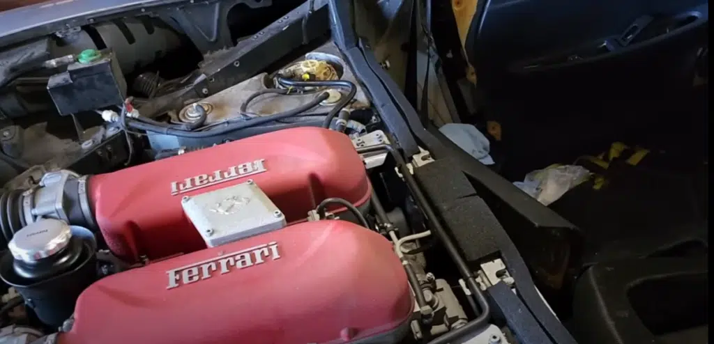 Man saved hundreds of dollars fixing Ferrari Spider himself 