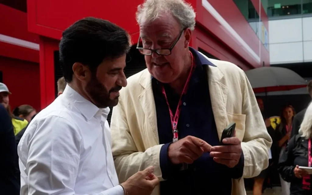 FIA President Mohammed Ben Sulayem showcased his Ferrari F50 to Jeremy Clarkson, but said he's 'not rich' and wants to splash on supercars before it's too late