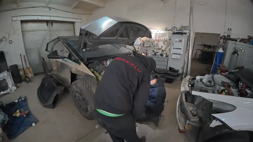Mystery of where the Tesla Cybertruck EV pickup truck that was infamously totaled ended up has now been solved