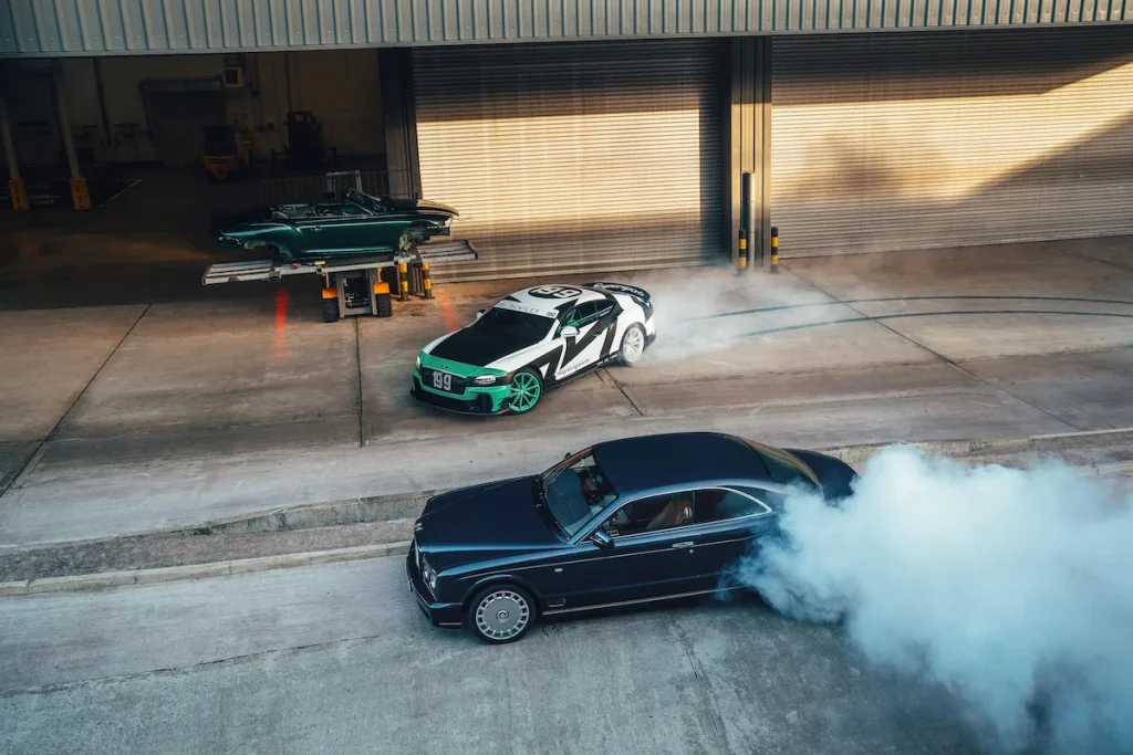 Travis Pastrana takes Bentley’s new Supersports sideways through its historic Crewe factory in the brand’s most dynamic film yet