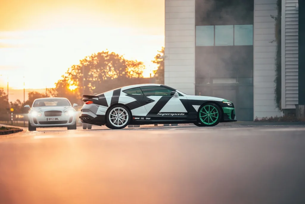 Travis Pastrana takes Bentley’s new Supersports sideways through its historic Crewe factory in the brand’s most dynamic film yet