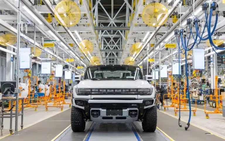 GM has halted Hummer EV and Escalade IQ production in their Factory Zero